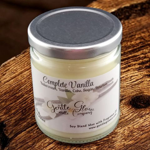 Single Wick Candle Complete Vanilla