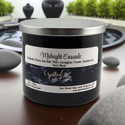 3 Wick Candle Midnight Cascade