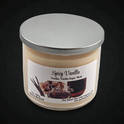 3 Wick Candle Spicy Vanilla