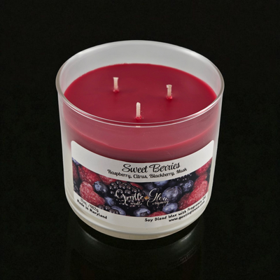 3 Wick Candle Sweet Berries