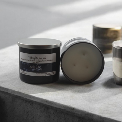 3 Wick Candle Midnight Cascade