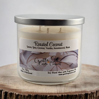 3 Wick Candle Roasted Coconut