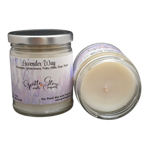 Single Wick Candle Lavender Way