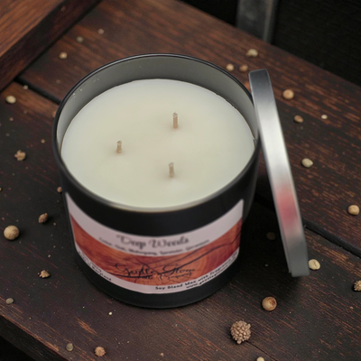 3 Wick Candle Deep Woods
