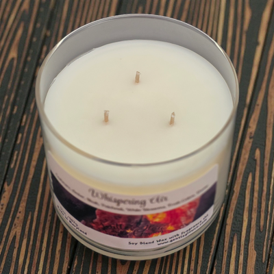3 Wick Candle Whispering Air