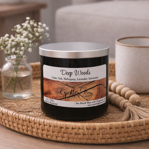 3 Wick Candle Deep Woods