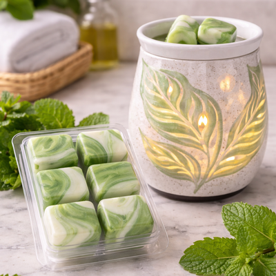 Wax Melt Green Mint