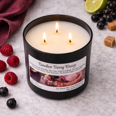 3 Wick Candle Bourbon Berry Breeze