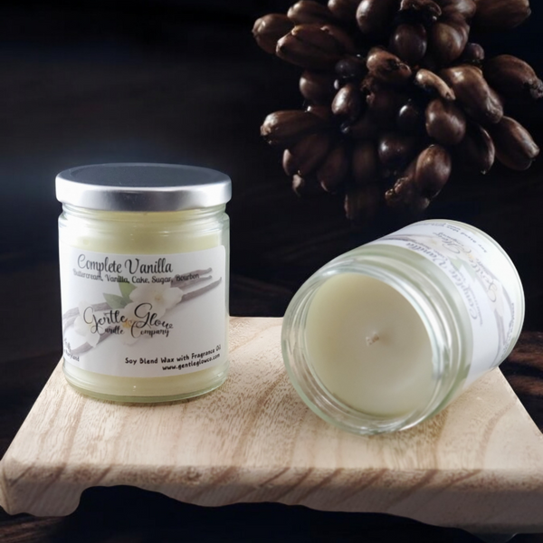 Single Wick Candle Complete Vanilla