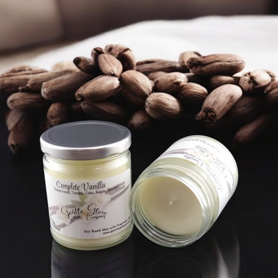 Single Wick Candle Complete Vanilla