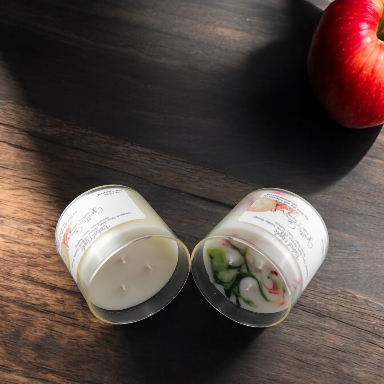 3 Wick Candle Baked Apples