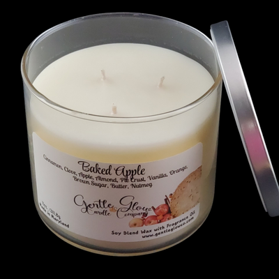 3 Wick Candle Baked Apples