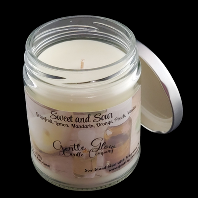 Single Wick Candle Sweet and Sour