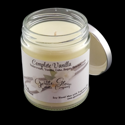 Single Wick Candle Complete Vanilla