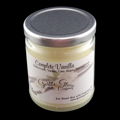 Single Wick Candle Complete Vanilla