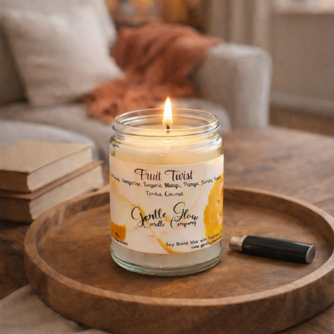 Single Wick Candle Fruit Twist