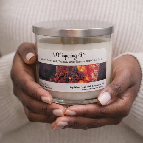 3 Wick Candle Whispering Air