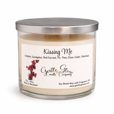 3 Wick Candle Kissing Me