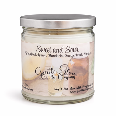 Single Wick Candle Sweet and Sour