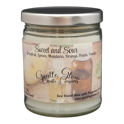 Single Wick Candle Sweet and Sour