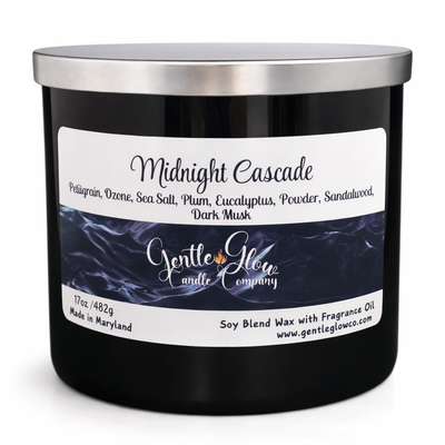 3 Wick Candle Midnight Cascade