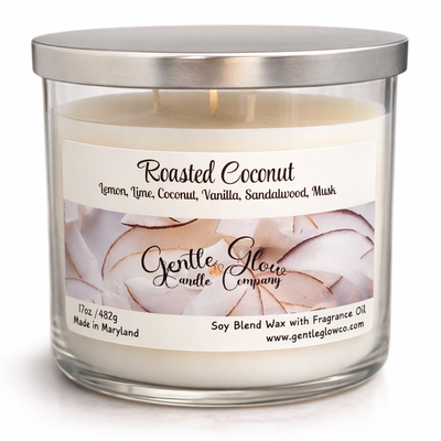 3 Wick Candle Roasted Coconut