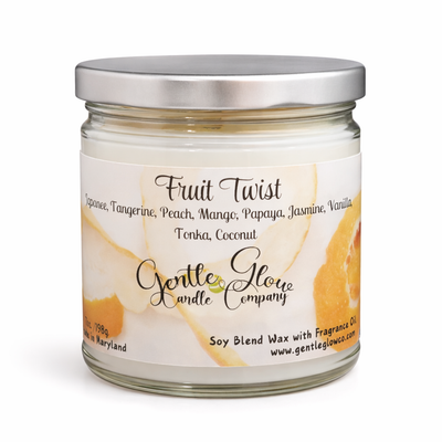 Single Wick Candle Fruit Twist